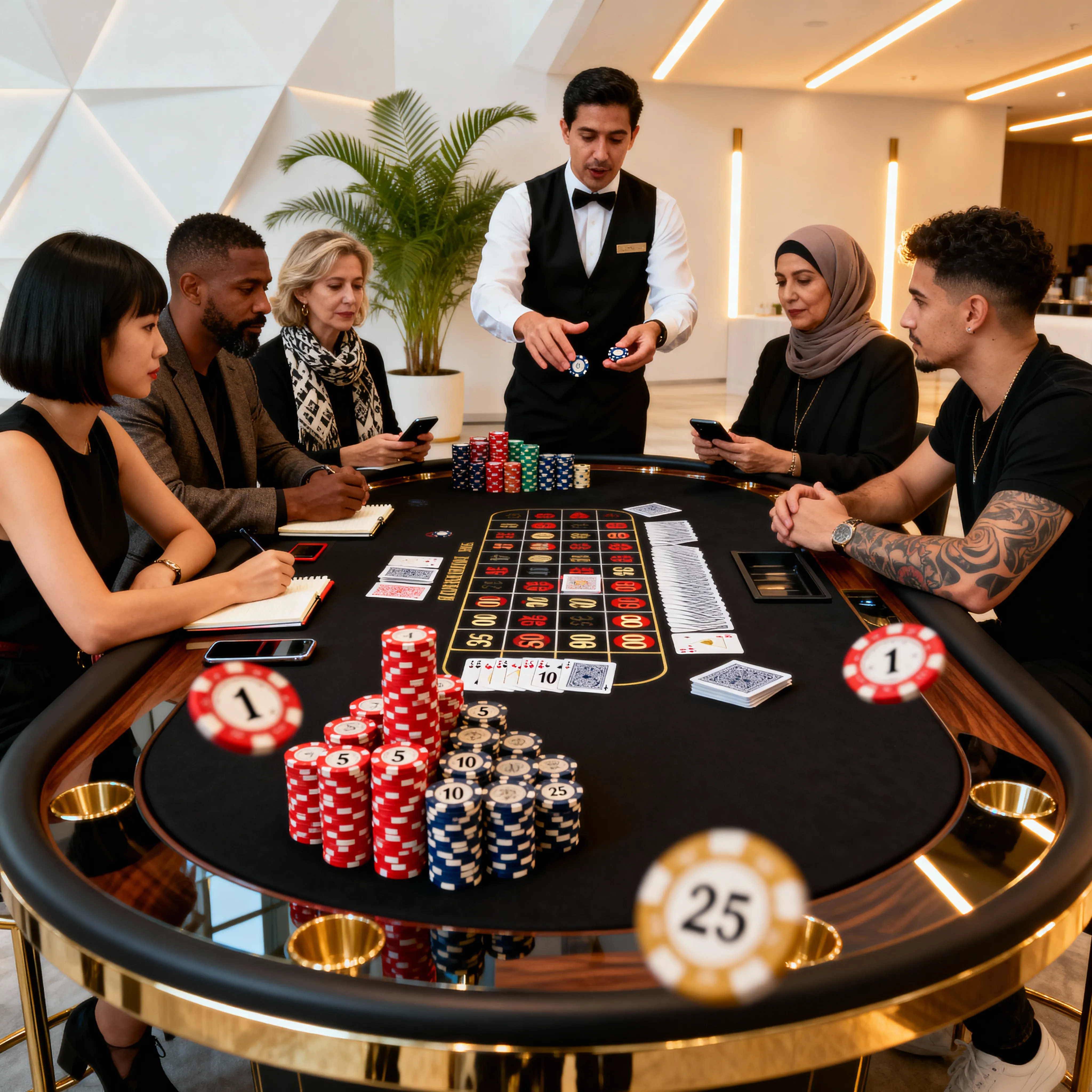 Our physical casino venue